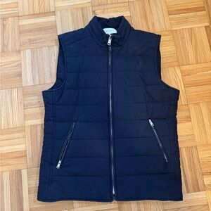 Reiss Dark Blue Quilted Jacket